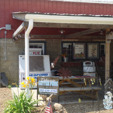 White Half Round Gutters Dans Farm Market 3